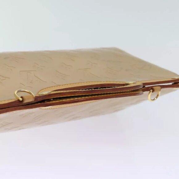 LOUIS VUITTON Monogram Vernis Roxbury Drive Hand Bag Noisette M91372 Auth 74252 - Picture 5 of 15